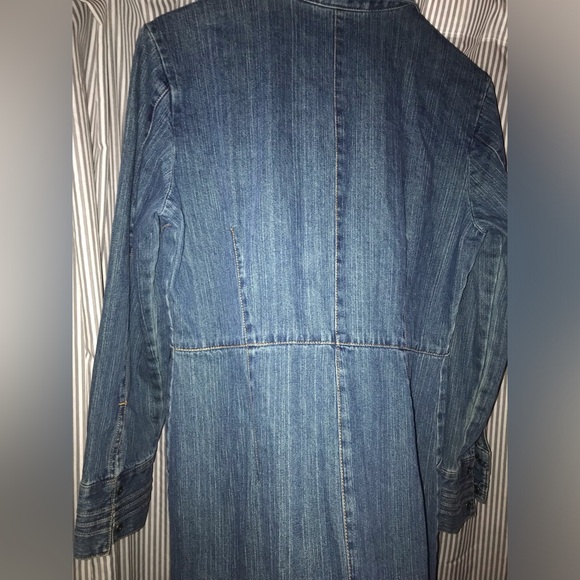 Vintage Faded Glory 1972 Special Edition Denim Dress/Coat - Picture 3 of 11